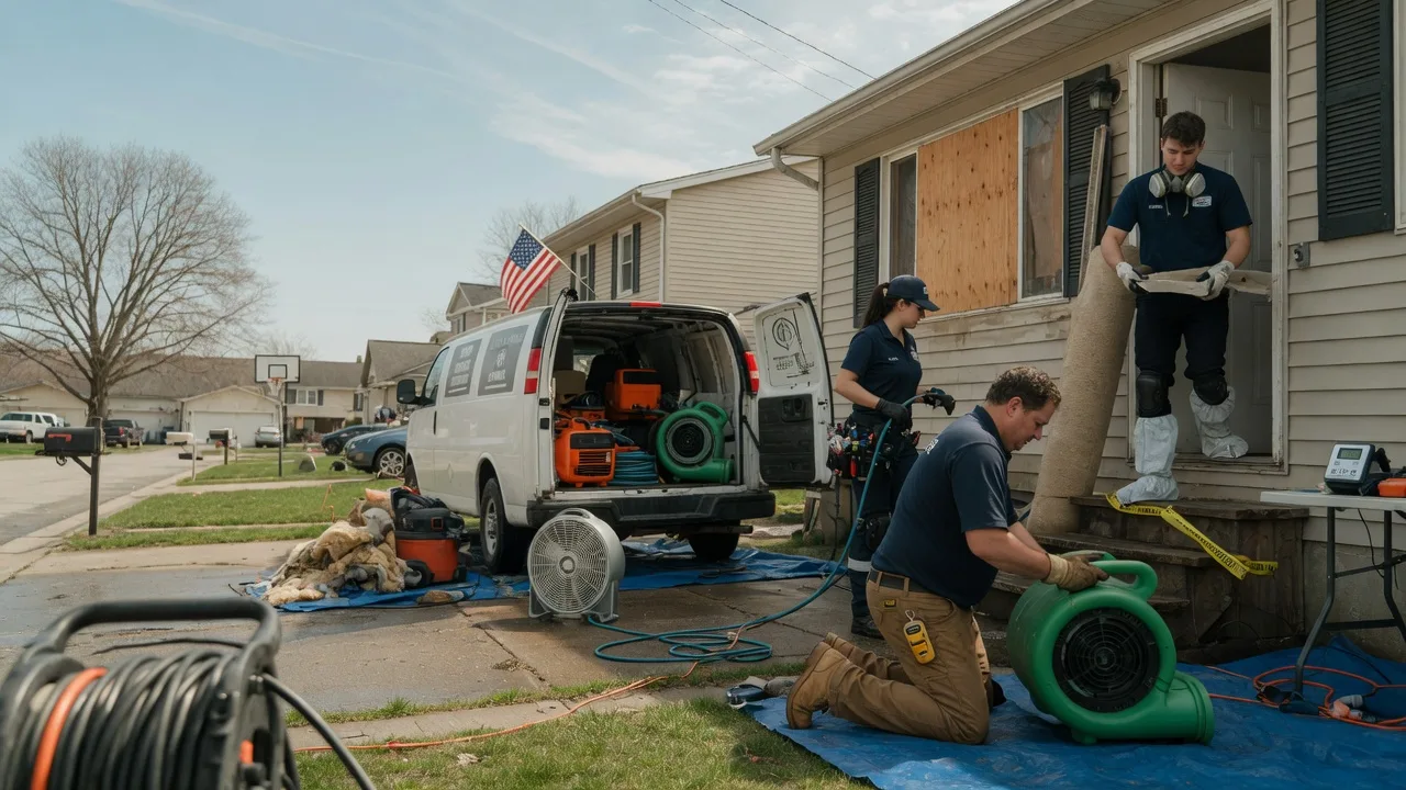 Water Damage Restoration in North Smithfield, RI near me